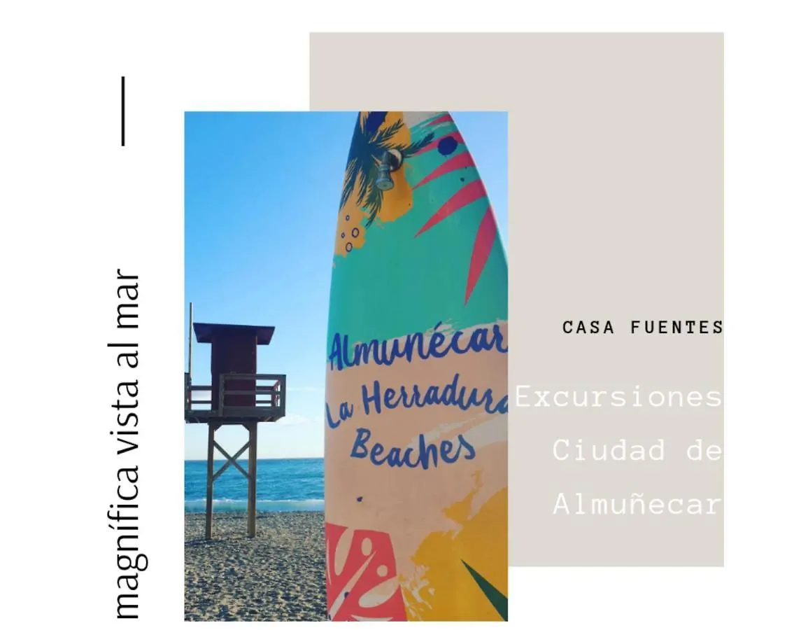 Casa Fuentes Vista Al Mar Almunecar - Haus Fuentes Mit Beeindruckendem Meerblick In Almunecar Spain