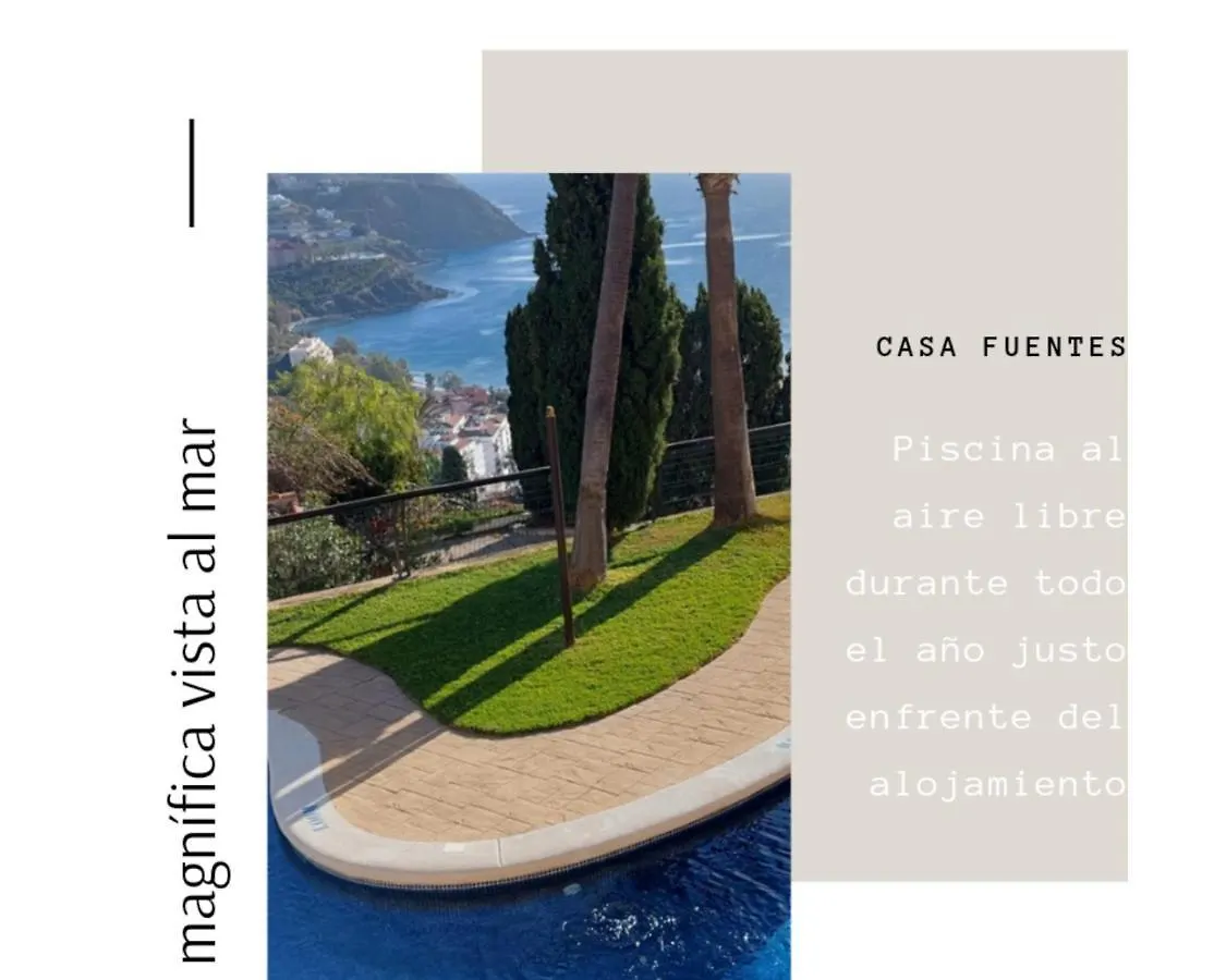 Casa Fuentes Vista Al Mar Almunecar - Haus Fuentes Mit Beeindruckendem Meerblick In Almunecar