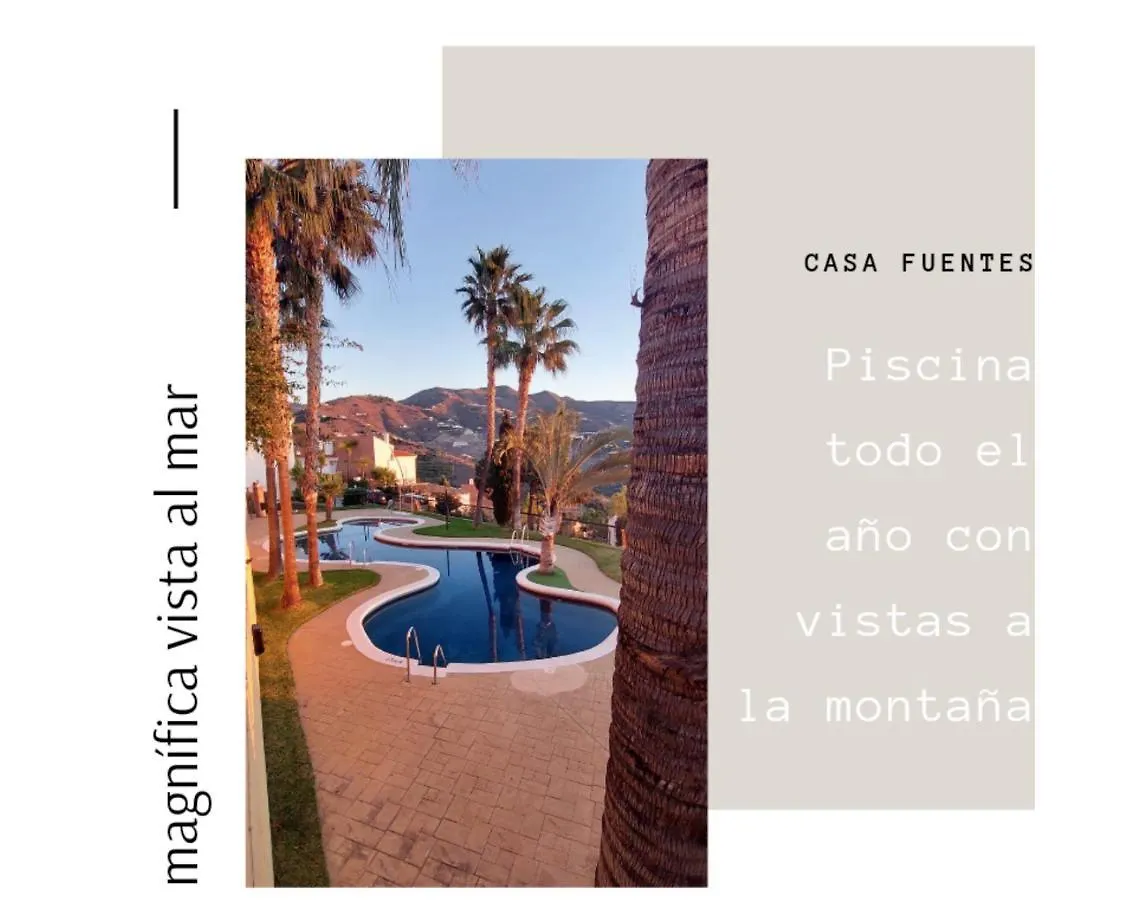 Casa Fuentes Vista Al Mar Almunecar - Haus Fuentes Mit Beeindruckendem Meerblick In Almunecar 0*,  Spain